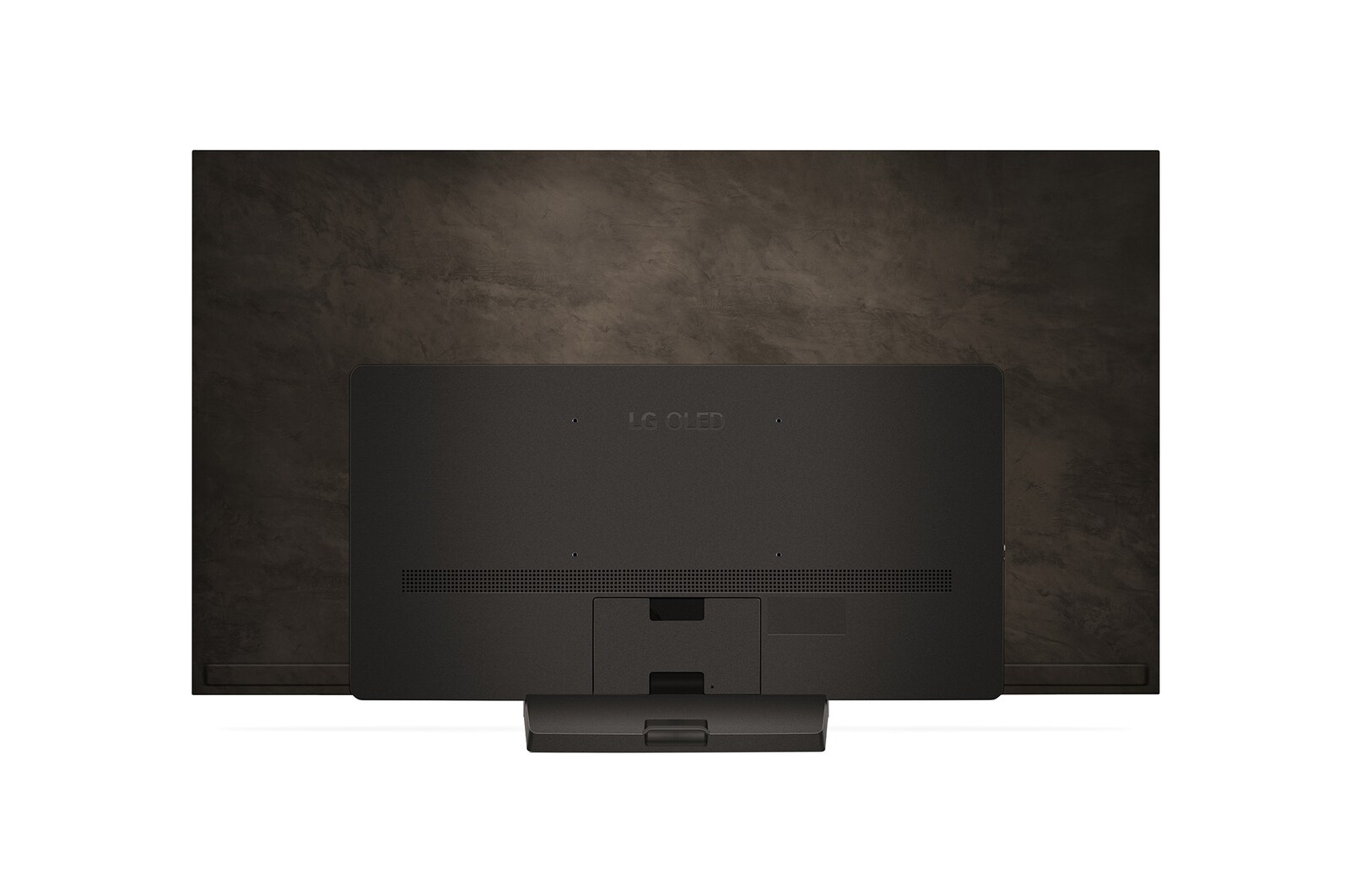 Rückansicht des LG OLED evo TV C4