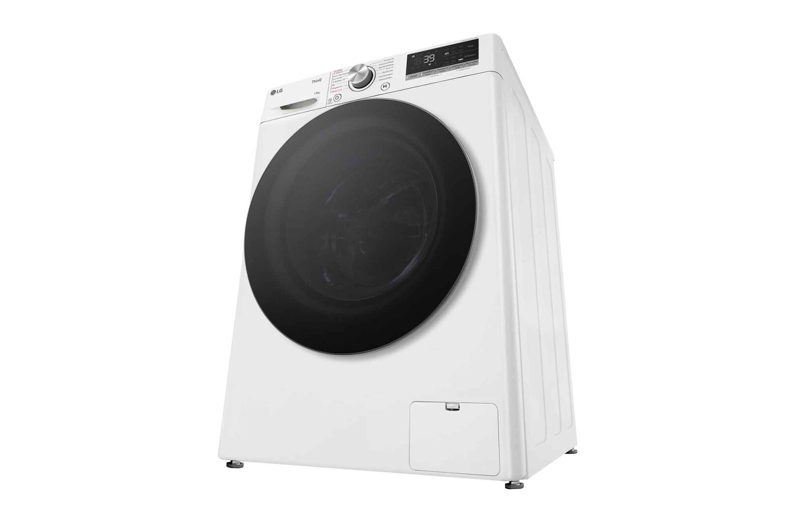 LG Waschmaschine Weiß (A-20%*, 13 kg, 1.360 U./Min.) mit AI DD® & TurboWash®360° | F4WR7031, F4WR7031