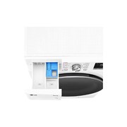 LG Waschmaschine Weiß (A-20%*, 13 kg, 1.360 U./Min.) mit AI DD® & TurboWash®360° | F4WR7031, F4WR7031