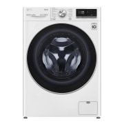 LG Waschmaschine Weiß (A, 9 kg, 1.560 U./Min.) mit AI DD® & TurboWash®360° | F6WV709P1, F6WV709P1