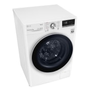 LG Waschmaschine Weiß (A, 9 kg, 1.560 U./Min.) mit AI DD® & TurboWash®360° | F6WV709P1, F6WV709P1