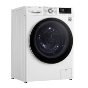 LG Waschmaschine Weiß (A, 9 kg, 1.560 U./Min.) mit AI DD® & TurboWash®360° | F6WV709P1, F6WV709P1