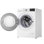 LG Waschmaschine mit 10,5 kg Kapazität | Energieeffizienzklasse A | 1.400 U./Min. | Weiß | F4WV75X1, F4WV75X1