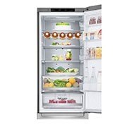 LG Kühl-Gefrierkombination |  384 Liter Nutzinhalt | Energieeffizienzklasse A | Premium Edelstahl | 203 cm | Inverter Linear Compressor® | GBB92STBAP, GBB92STBAP, GBB92STBAP