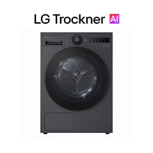 Frontansicht des LG AI Trockners