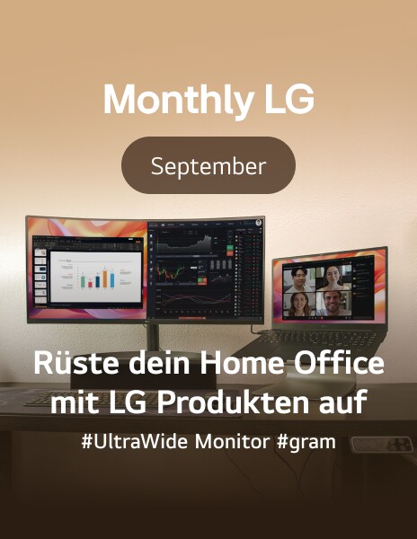 Deine Must-Haves für ein effizientes Homeoffice mit LG