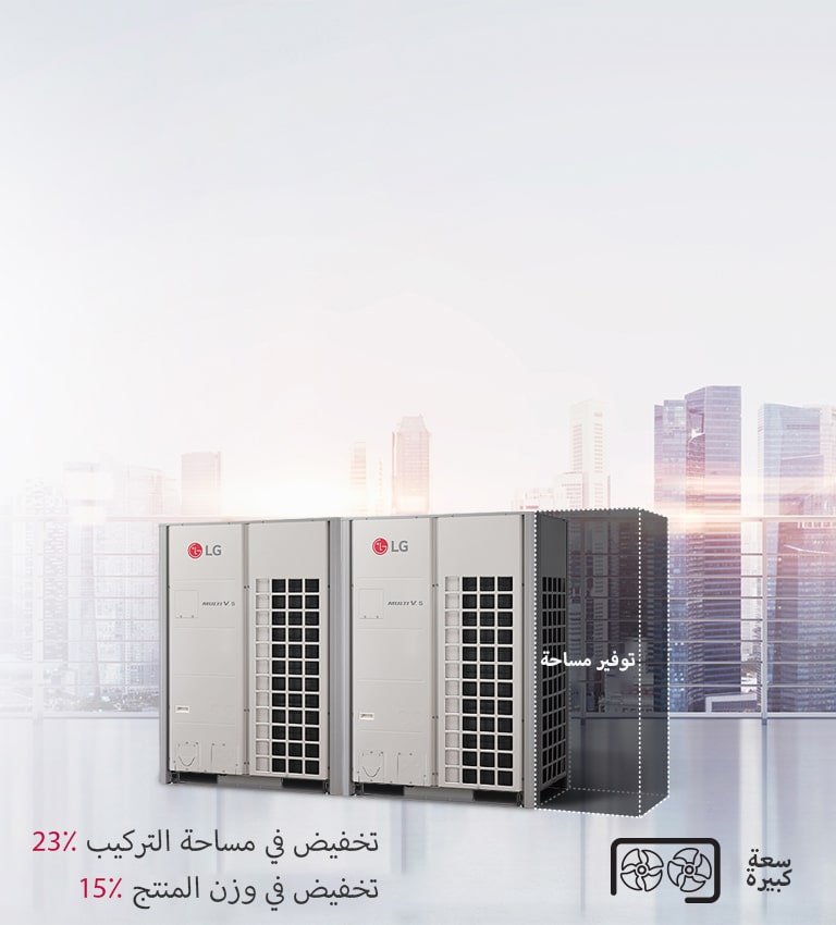 صورة تعبر عن التركيب المرن لـ Multi V 5.