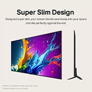 LG تلفزيون LG QNED AI QNED80 4K الذكي مقاس 55 بوصة المدعوم بجهاز التحكم AI Magic remote وميزة HDR10 وواجهة webOS24 طراز 55 عام (2024), 55QNED80T6B