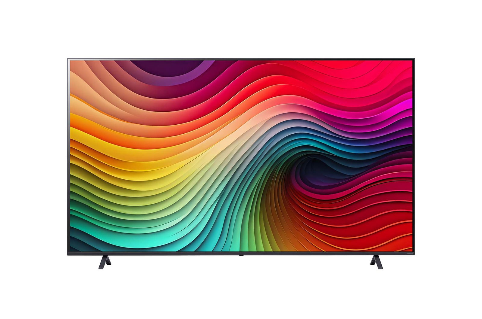 LG تلفزيون LG NanoCell AI NANO80 4K الذكي مقاس 86 بوصة المدعوم بجهاز التحكم AI Magic remote وميزة HDR10 وواجهة webOS24 طراز 86 عام (2024), 86NANO80T6A