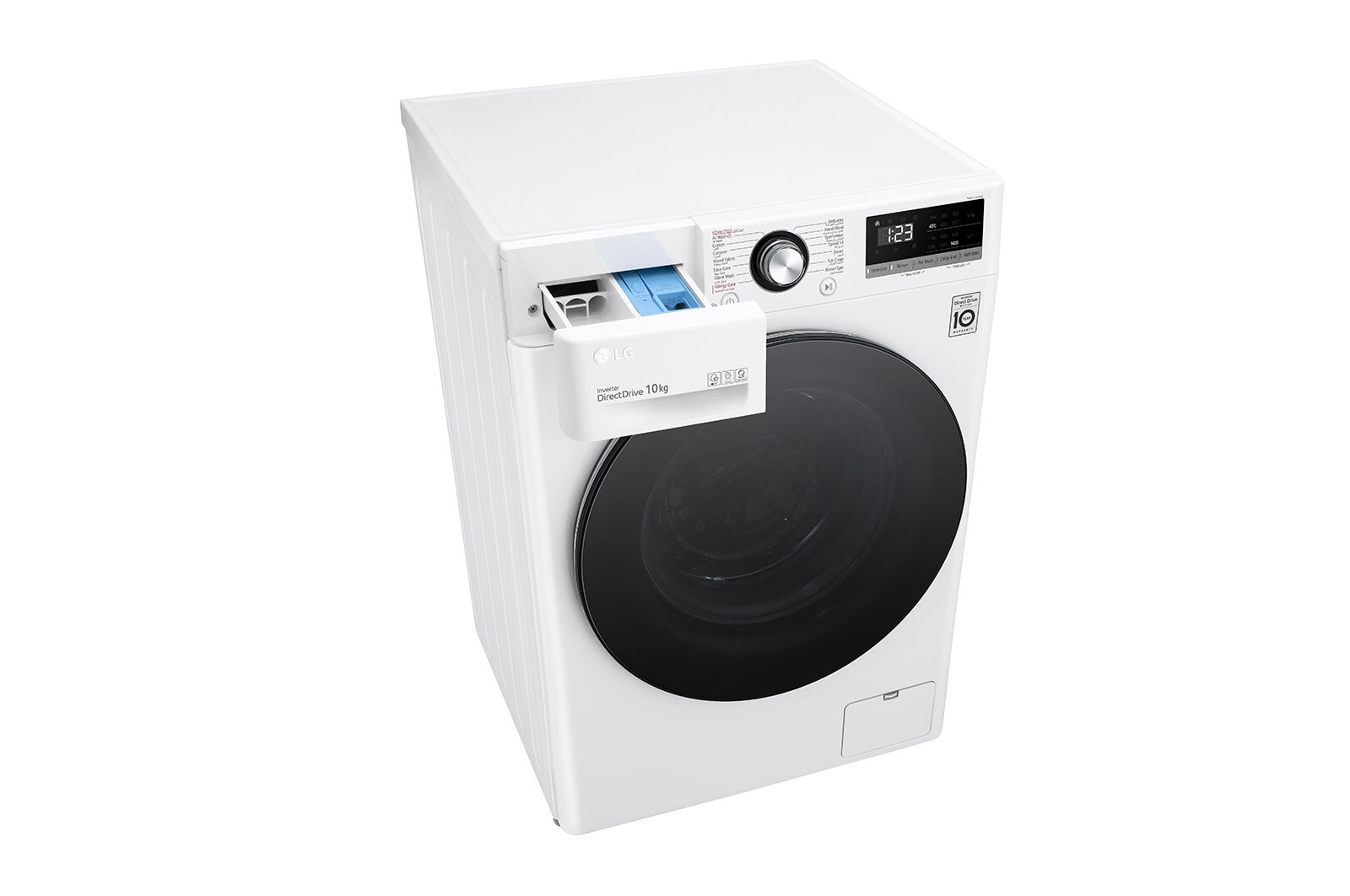 LG  غسالة فيفاتشى 10 كيلو بتكنولوجيا الذكاء الاصطناعي و الDirect Drive, F4Y3RYGYWV