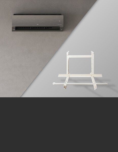 This is a picture of the LG air conditioner wall mount