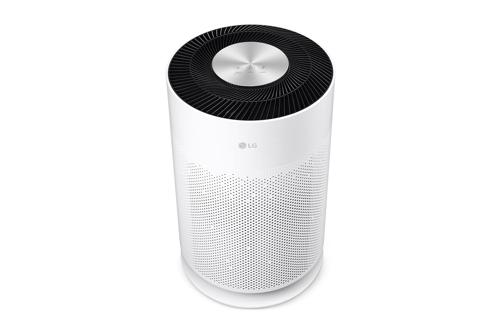 LG PuriCare 360 HIT with 62 m² coverage, 6-step filtration, PM 1.0 sensor, 360° purification, AS60GHWG0