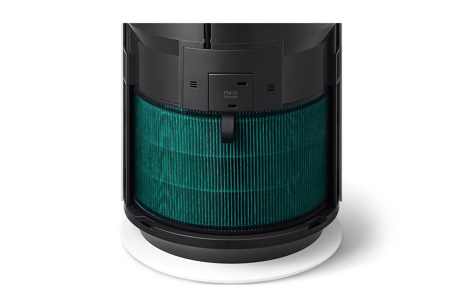 LG PuriCare 360 HIT with 62 m² coverage, 6-step filtration, PM 1.0 sensor, 360° purification, AS60GHWG0