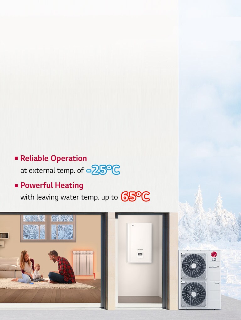 Reliable Heating with THERMA V R32 Hydrosplit