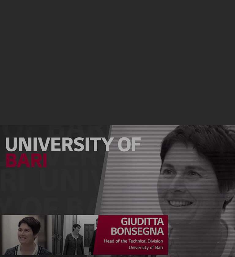 LG VRF Multi V Case Study Education Solution_Italy "Bari University"1