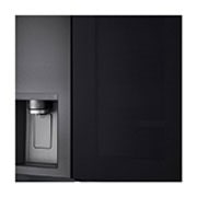 LG InstaView Refrigerator, 635 L, Cubic Feet 22, Smart Inverter Compressor™, Door Cooling™, LINEAR Cooling™, ThinQ™,  Mattle Black, GC-X257CQHS