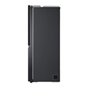 LG InstaView Refrigerator, 635 L, Cubic Feet 22, Smart Inverter Compressor™, Door Cooling™, LINEAR Cooling™, ThinQ™,  Mattle Black, GC-X257CQHS