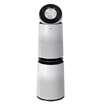 Image shows the air purifier