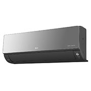 LG Artcool Mirror Wifi R32: Aire Acondicionado con luz ultravioleta UVC y filtro plasmaster con ionizador, 3,5 KW. Bomba de calor inverter A++/A+ y 10 años de garantía en el compresor, AC12BK