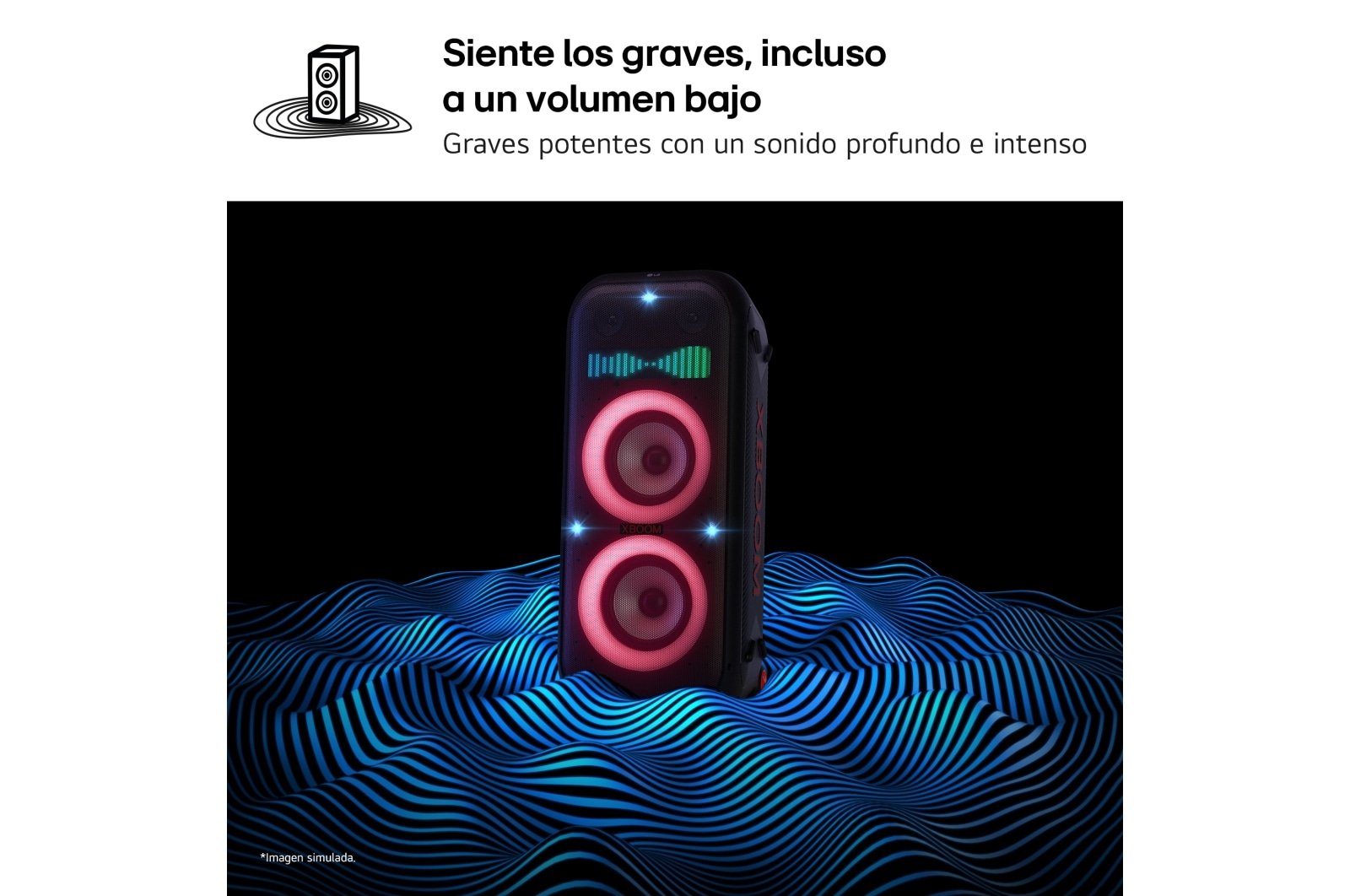 LG Altavoz de máxima potencia LG XBOOM La Bestia XL9T con 1.000W de potencia., XL9T