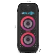 LG Altavoz de máxima potencia LG XBOOM La Bestia XL9T con 1.000W de potencia., XL9T