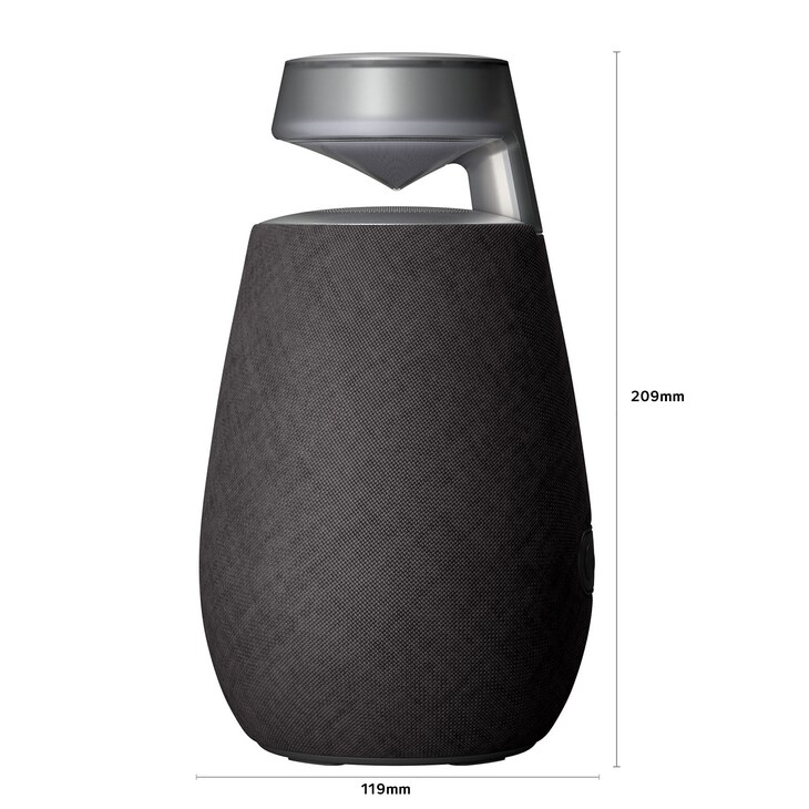 LG xboom XO2TBK - Altavoz inalámbrico, bluetooth, 20W, hasta 15h batería, resistencia IP55, Negro, XO2TBK