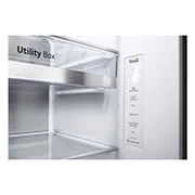 LG Frigorífico Americano Instaview™ ThinQ™, 635L, Sin Toma de Agua - Acero, GSXV91BSAE