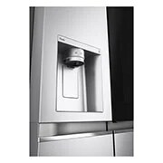 LG Frigorífico Americano Instaview™ ThinQ™, 635L, Sin Toma de Agua - Acero, GSXV91BSAE