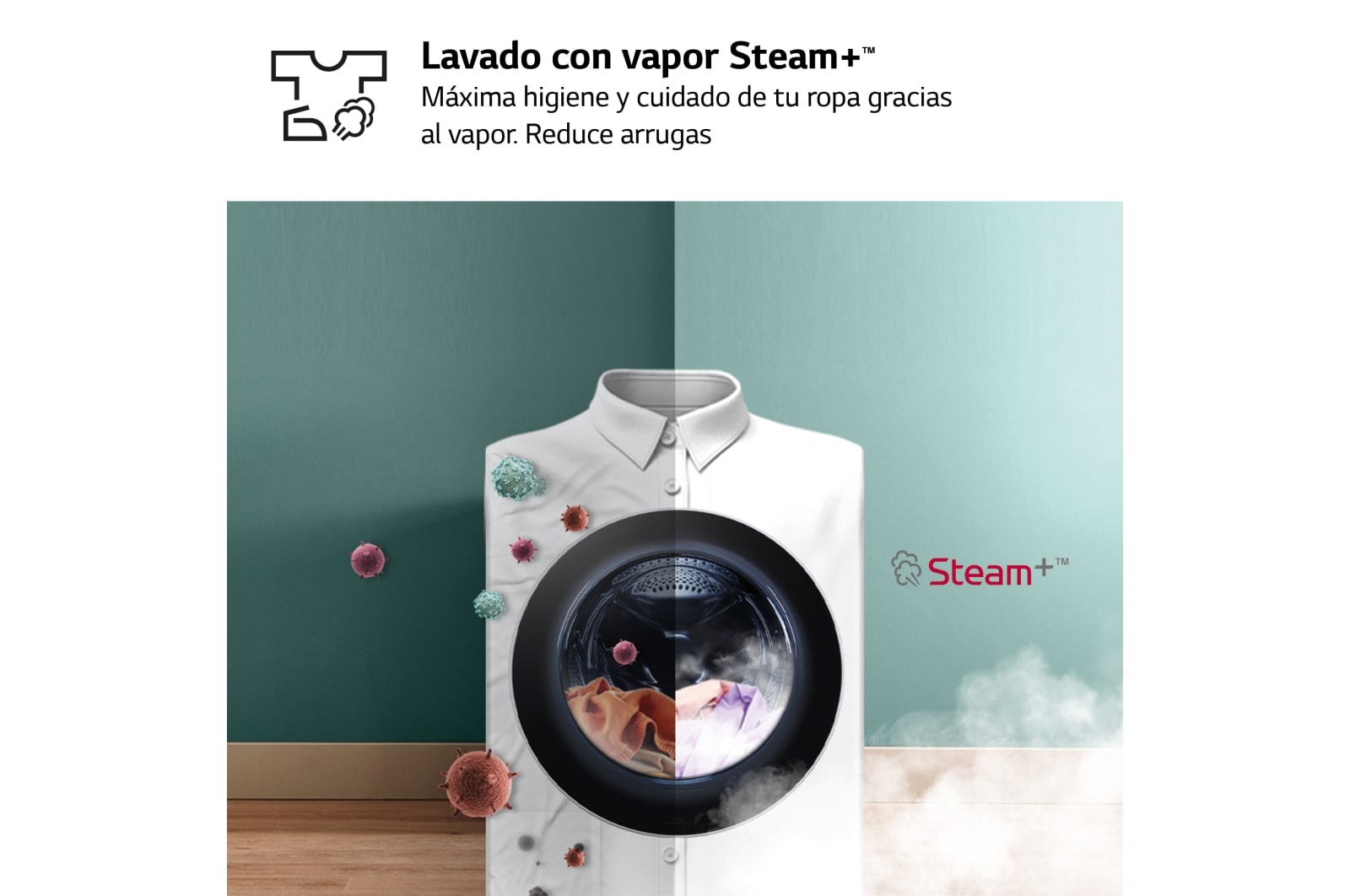 LG Lavadora inteligente  AI Direct Drive TM,<br> TurboWash 360º,  con autodosificación de detergente, 10,5kg, 1600rpm,<br> Clasificación Un 10% más eficiente que  A<br> Blanca, Serie 750, F6WV7510PRW