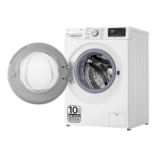 LG Lavadora inteligente  AI Direct Drive TM,<br> TurboWash 360º,  con autodosificación de detergente, 10,5kg, 1600rpm,<br> Clasificación Un 10% más eficiente que  A<br> Blanca, Serie 750, F6WV7510PRW