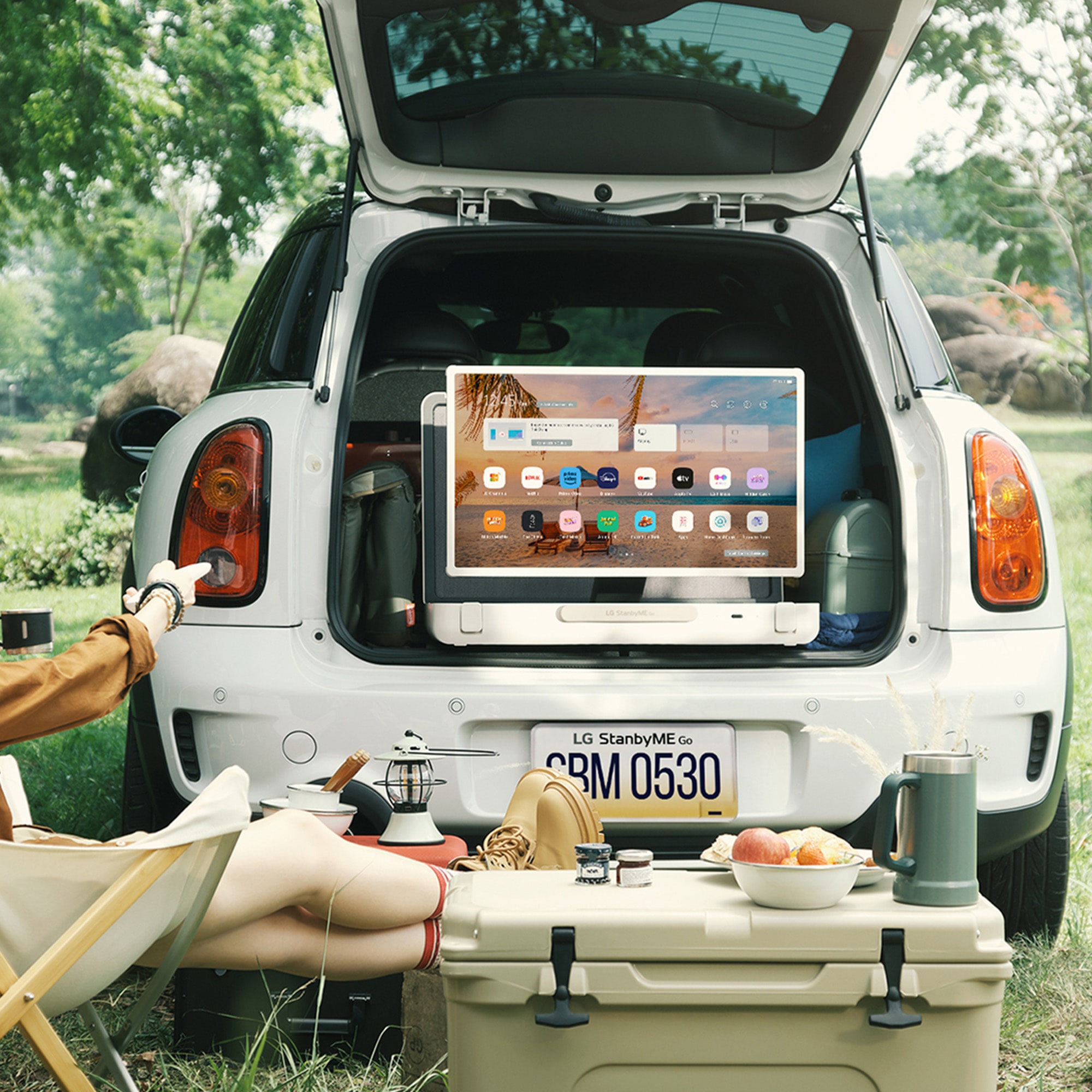 LG Stanbyme Go, el único Smart TV portátil y táctil que te acompaña estés donde estés., 27LX5QKNA