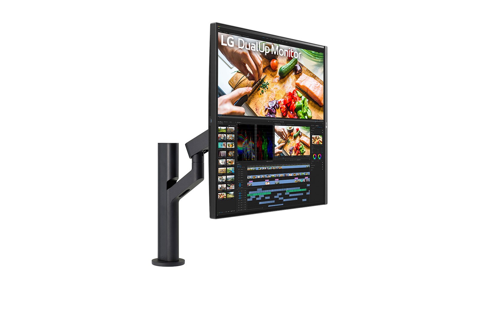 LG Monitor LG DualUp Ergo (Panel NanoIPS SDQHD 16:18 (2560 x 2880), 300nits, 1000:1, DCI-P3>98%); entr.: HDMIx2, DPx1, USB-Cx1; Modo (2PBP) con KVM integrado, Altavoces estéreo 7W, soporte Ergo , 28MQ780-B