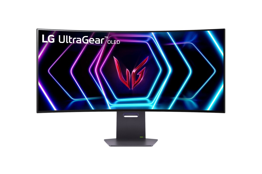 LG UltraGear™ de 39 pulgadas Monitor Gaming Curvo OLED WQHD de 240Hz | 0.03ms tiempo de respuesta, Compatible con G-SYNC®, FreeSync™ Premium Pro, 39GS95QW-B.EEU