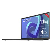 LG gram 15Z90Q Windows 11 Home - Portátil ultraligero de 39,6cm (15") FHD 16:9 IPS (1,1kg, autonomía 13h. Intel EvoTM i7 12ª gen., Iris Xe,  16GB RAM, 512GB SSD NVMe) Negro - Teclado Español, 15Z90Q-GAA75B