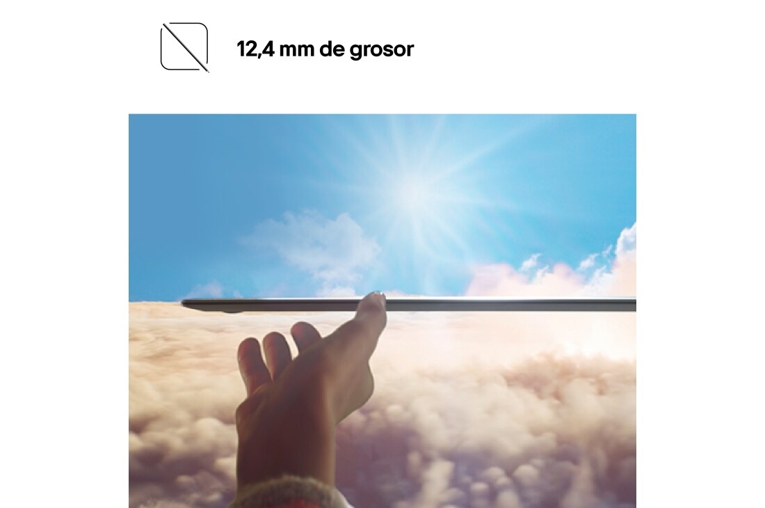 LG gram Pro 2 en 1 de 16 pulgadas Laptop OLED Ligero con Pantalla táctil y 16GB RAM Intel® Core™ Ultra 7 | Windows 11, 512GB SSD, 16T90SP-K.AA75B