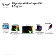 LG gram Pro de 16 pulgadas Laptop Ligero de 32GB RAM Intel® Core™ Ultra 7 | Windows 11, Pantalla IPS Antirreflejo, 16Z90SP-G.AD75B