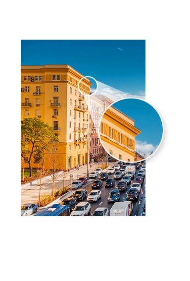 Imagen de UHD 4K de 8,3 megapíxeles