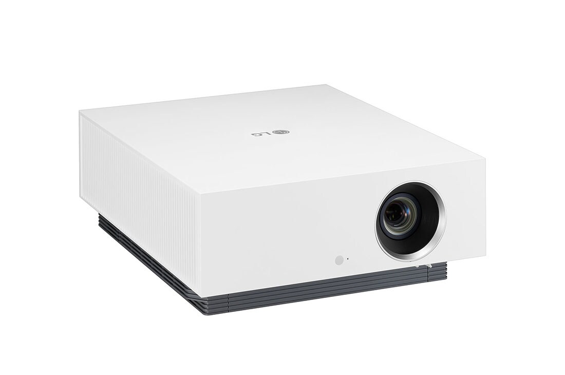 LG Proyector HU810PW - LG CineBeam con SmartTV webOS 5.0 (hasta 300", fuente Láser, 2.700 lúmenes, 3840 x 2160px, Blanco), HU810PW