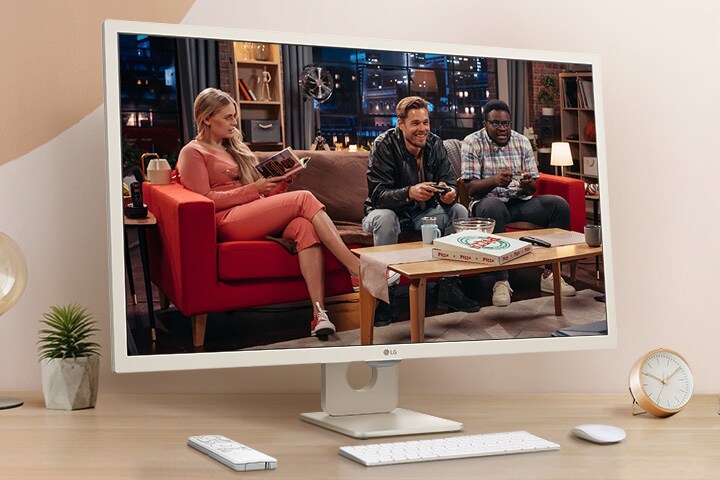 LG Smart TV Monitor.