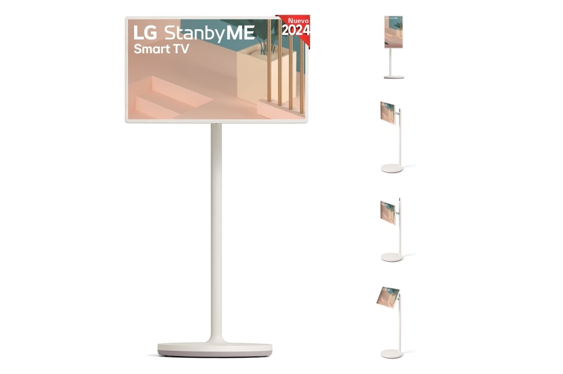 LG  LG StanbyMe el único Smart TV portátil y táctil que te acompaña estés donde estés., 27ART10AKPL