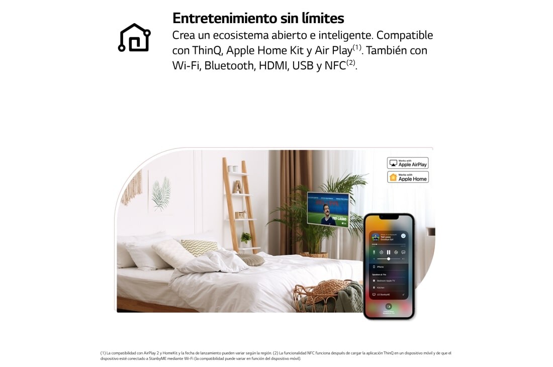 LG  LG StanbyMe el único Smart TV portátil y táctil que te acompaña estés donde estés., 27ART10AKPL