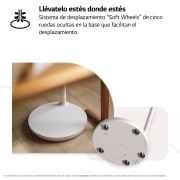 LG  LG StanbyMe el único Smart TV portátil y táctil que te acompaña estés donde estés., 27ART10AKPL