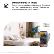 LG  LG StanbyMe el único Smart TV portátil y táctil que te acompaña estés donde estés., 27ART10AKPL