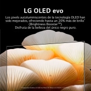 LG TV LG  4K OLED evo POSE, Procesador Inteligente de Máxima Potencia 4K a9 Gen 5 con IA, compatible con el 100% de formatos HDR, HDR Dolby Vision y Dolby Atmos.  Smart TV webOS22, el mejor TV para Gaming. , 48LX1Q6LA