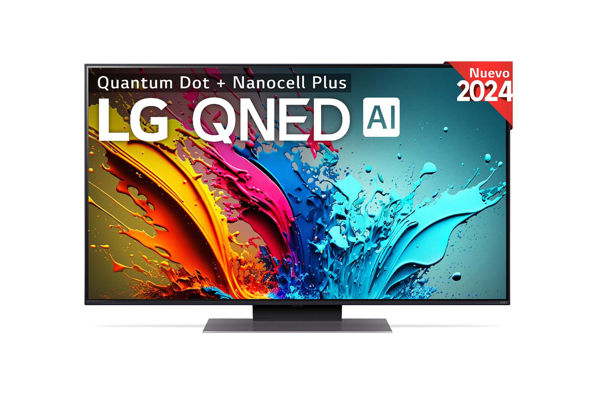 LG 65 pulgadas TV LG QNED 4K serie AI QNED86  con Smart TV WebOS24, 65QNED86T6A
