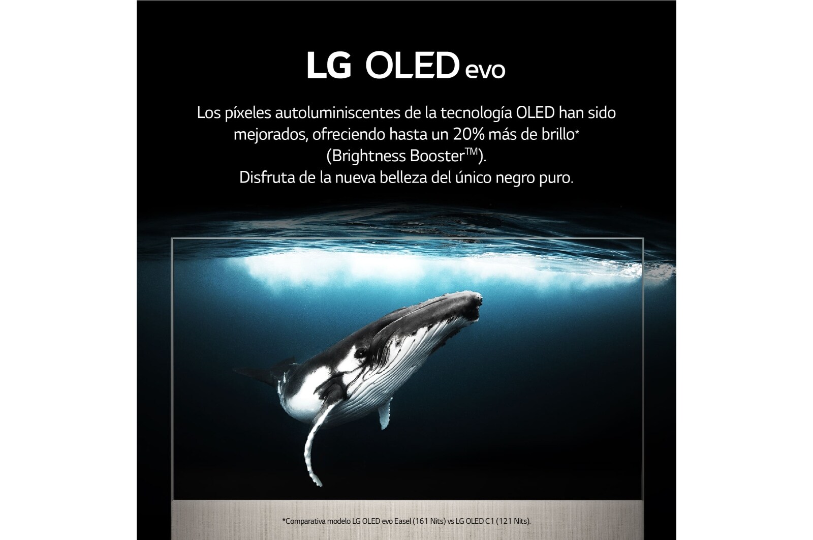 LG Televisor LG  4K OLED evo EASEL, Procesador Inteligente de Máxima Potencia 4K a9 Gen 5 con IA, compatible con el 100% de formatos HDR, HDR Dolby Vision y Dolby Atmos.  Smart TV webOS22. Exclusivo y elegante diseño en caballete., 65ART90E6QA