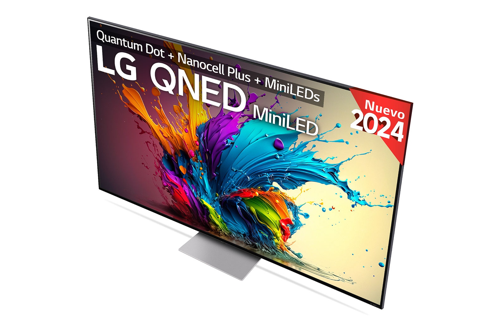 LG 65 pulgadas TV LG QNED MiniLED 4K serie AI QNED91  con Smart TV WebOS24, 65QNED91T6A