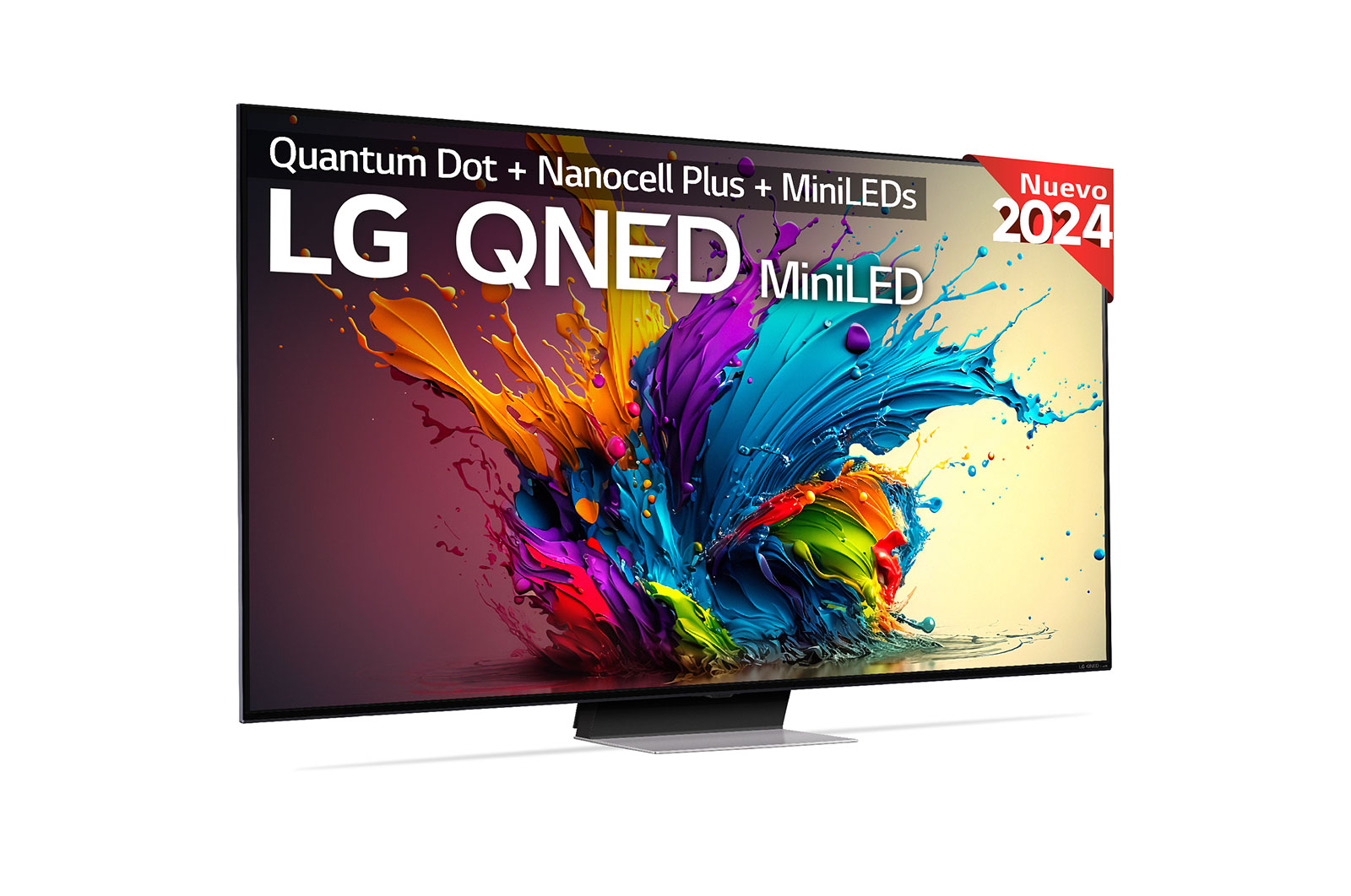 LG 75 pulgadas TV LG QNED MiniLED 4K serie AI QNED91  con Smart TV WebOS24, 75QNED91T6A