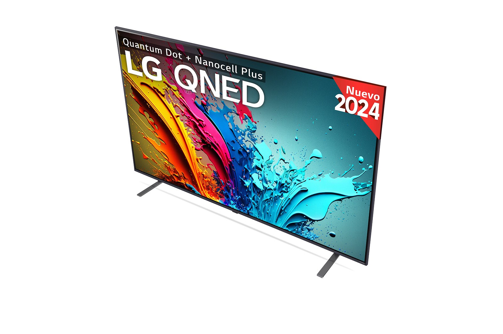 LG 86 pulgadas TV LG QNED 4K serie AI QNED86  con Smart TV WebOS24, 86QNED86T6A