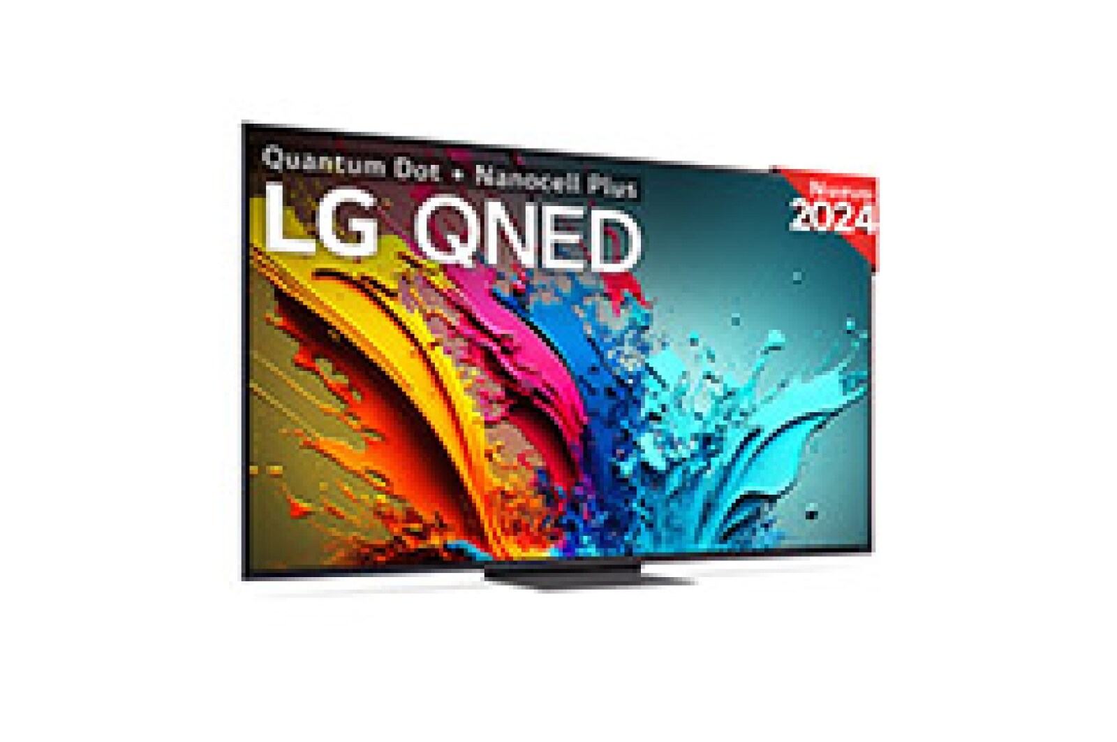 LG 86 pulgadas TV LG QNED 4K serie AI QNED86  con Smart TV WebOS24, 86QNED86T6A